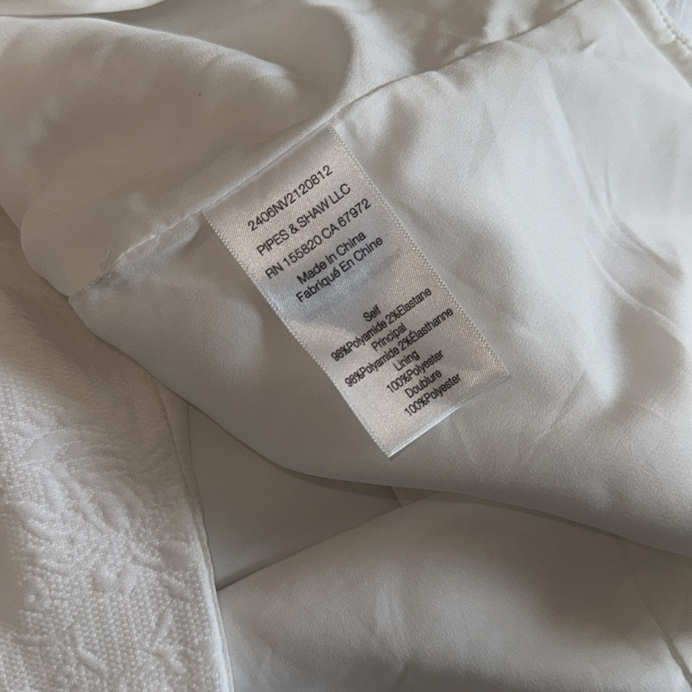 NWOT Veronica Beard $548 Channing Jacquard Sheath Dress White Sz 8 - Picture 5 of 6